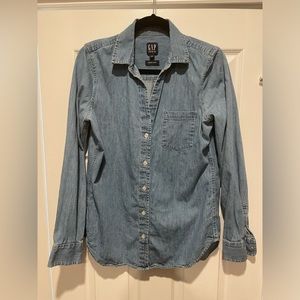 Gap Denim Shirt (Small Tall)